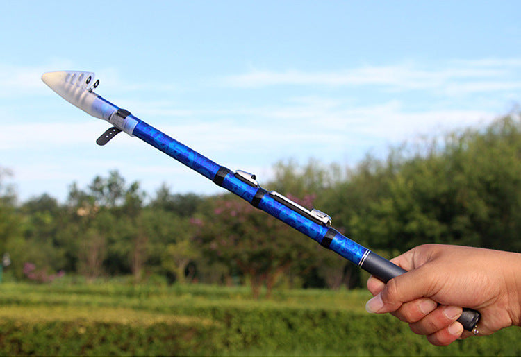 Factory sales contraction section raft Rod telescopic soft tail small rock rod rock fishing rod 1.8 meters 2.1 meters 2.4 meters 2.7