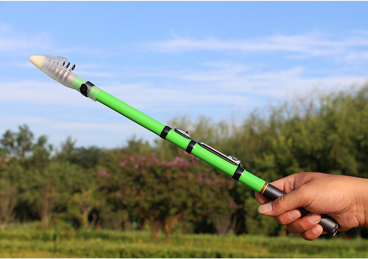 Factory sales contraction section raft Rod telescopic soft tail small rock rod rock fishing rod 1.8 meters 2.1 meters 2.4 meters 2.7