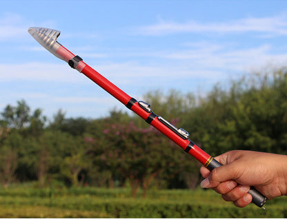 Factory sales contraction section raft Rod telescopic soft tail small rock rod rock fishing rod 1.8 meters 2.1 meters 2.4 meters 2.7