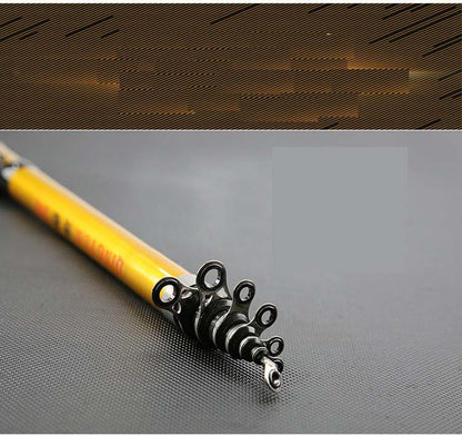 Factory sales contraction section raft Rod telescopic soft tail small rock rod rock fishing rod 1.8 meters 2.1 meters 2.4 meters 2.7