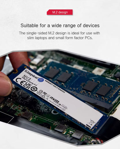 Kingston KC3000 NV2 1T 2T Solid State Drive 500G M.2 NVMe Laptop Hard Drive