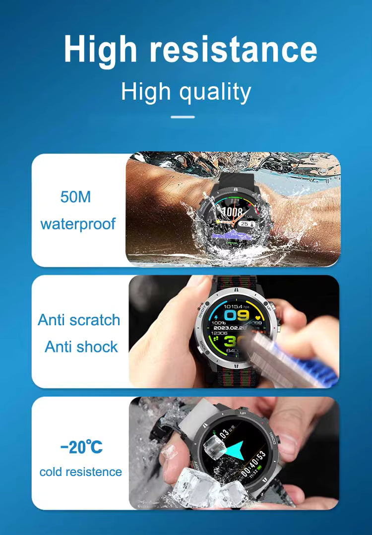 GPS Positioning Smart Watch Bluetooth Sports Bracelet