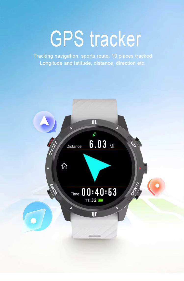 GPS Positioning Smart Watch Bluetooth Sports Bracelet